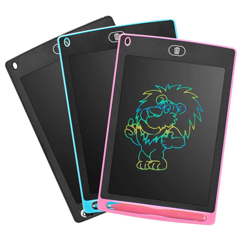 ✏️🎨 لوح الرسم والكتابة الإلكتروني LCD للأطفال 8.5 بوصة