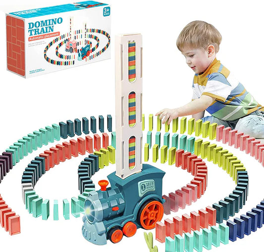 🚂 قطار الدومينو الذكي للأطفال