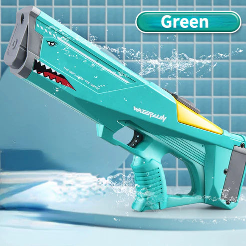🔫💦 مسدس الماء الكهربائي للأطفال والكبار | متعة صيفية بلا حدود